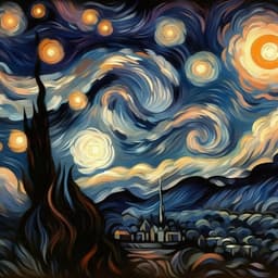 Image of a starry night.